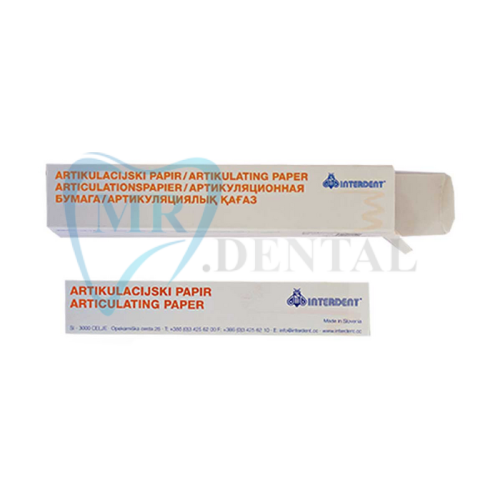 کاغذ آرتیکولاسیون دندانپزشکی Interdent
